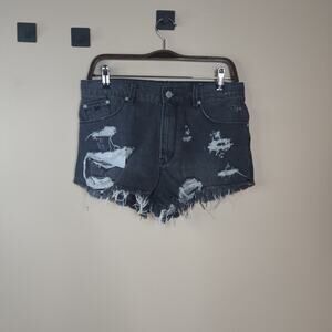 Resolve RES Denim Tiny Dancer Shorts in Gray Size 26